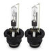 Set 2 becuri Xenon D2S White auto pentru far, suport plastic, 35W, 6000K