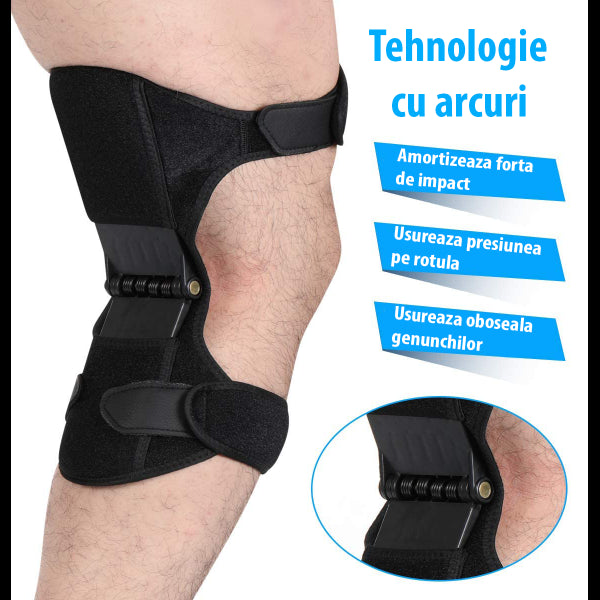 Set genunchiere stabilizatoare cu arcuri