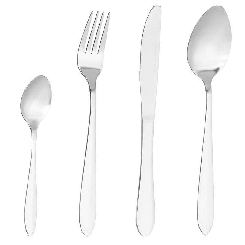 Set tacamuri din inox , 24 piese