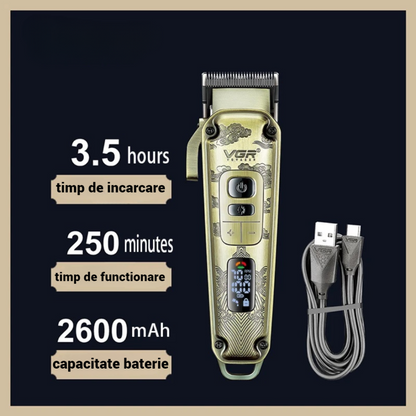 Masina de tuns profesionala VGR V005 cu accesorii
