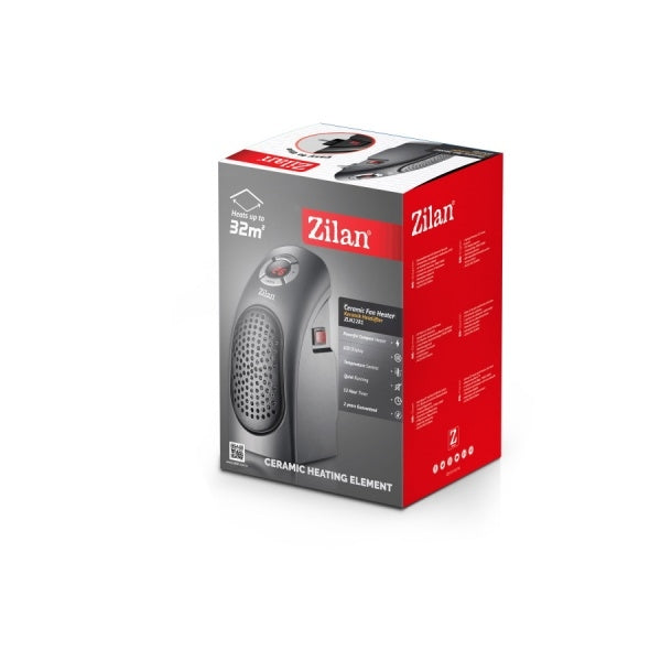 Aeroterma ceramica Zilan ecran LCD, foarte puternica si compacta