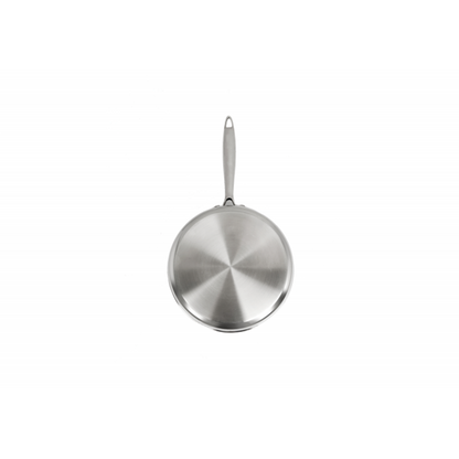 Tigaie inalta Zilan ZLN9679 cu capac tri-ply, inox, antiaderent, protectie la zgarieturi, usor de spalat, 26 cm ,3.2L