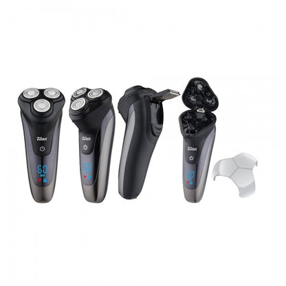 Aparat de ras Zilan ZLN8733 rezistent la apa IPX6, afisare digitala, incarcare rapida