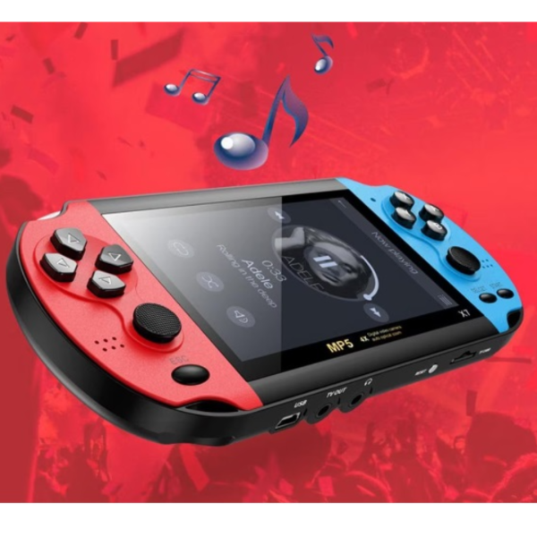 Consola portabila cu 1000 jocuri incluse, Iesire Video, Display 4.3"