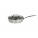 Tigaie inalta Zilan ZLN9679 cu capac tri-ply, inox, antiaderent, protectie la zgarieturi, usor de spalat, 26 cm ,3.2L