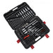 TRUSA DE CHEI CAMPION, 216 PIESE, MATERIAL CHROM-VANADIUM, VALIZA TRANSPORT