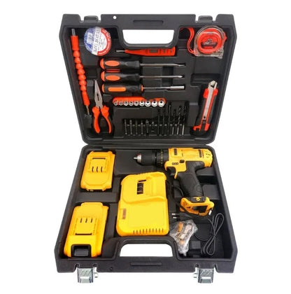 Trusa Bormasina cu 2 acumulator si incarcator + 30 Accesorii