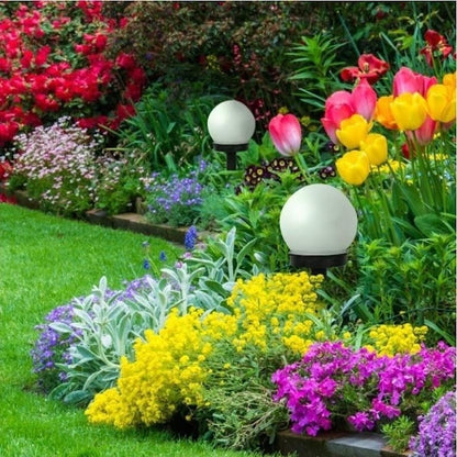 SET 12 LAMPI SOLARE TIP BALON, PENTRU TERASA SAU GRADINA