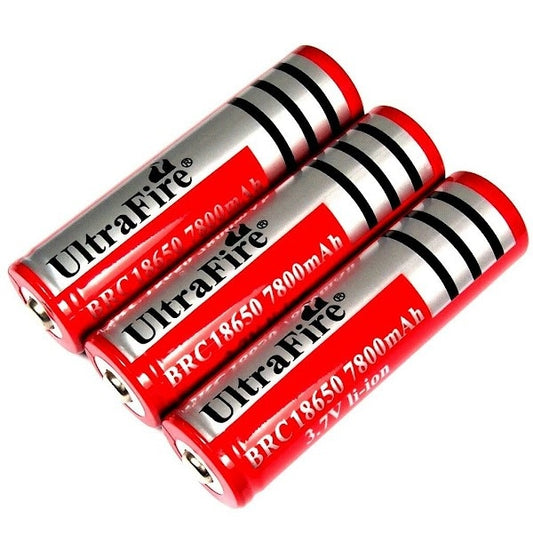 Set 3 acumulatori 18650 - 4200mAh, 3,7V, Li-ion