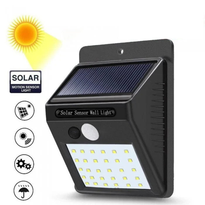 PACHET PROMOTIONAL LAMPA SOLARA CU 20 DE LED-URI SI 3 MODURI DE ILUMINARE, 1 +1 GRATIS