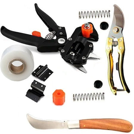 Set complet pentru altoit + banda de altoit cadou