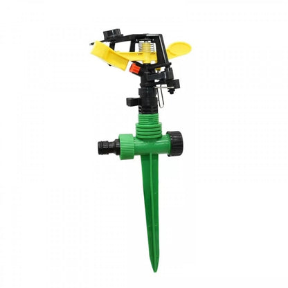 Set 4 aspersoare cu impact, din plastic, cu duza reglabila 360 de grade