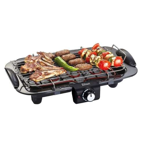 Gratar electric Zilan ZLN4285 Negru, putere 1800W, termostat ajustabil